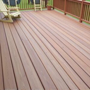 composite decking cost vs wood