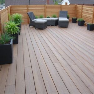 Composite Decking for Terraces