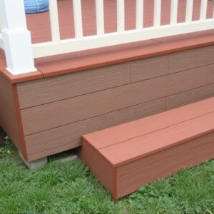 composite decking skirt board
