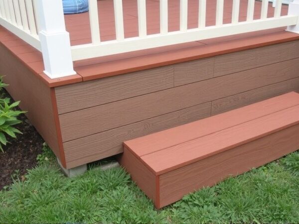 composite decking skirt board