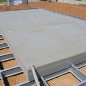 composite slab design cast-in-place concrete on metal decking span length