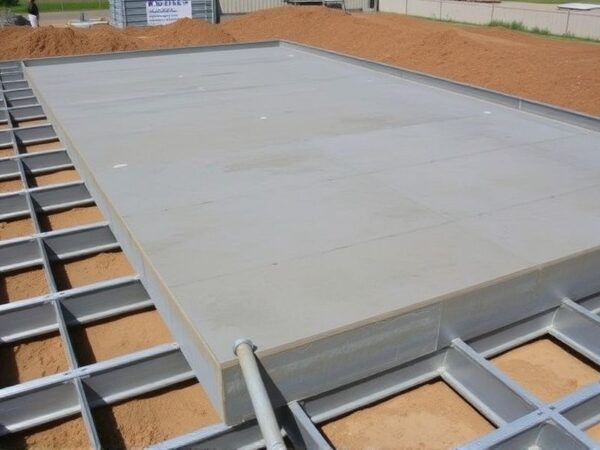 composite slab design cast-in-place concrete on metal decking span length