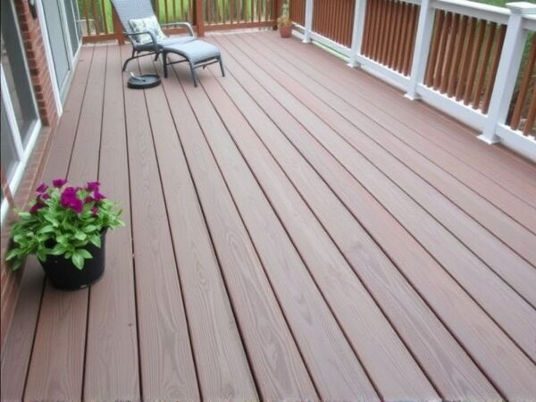 does composite decking fade