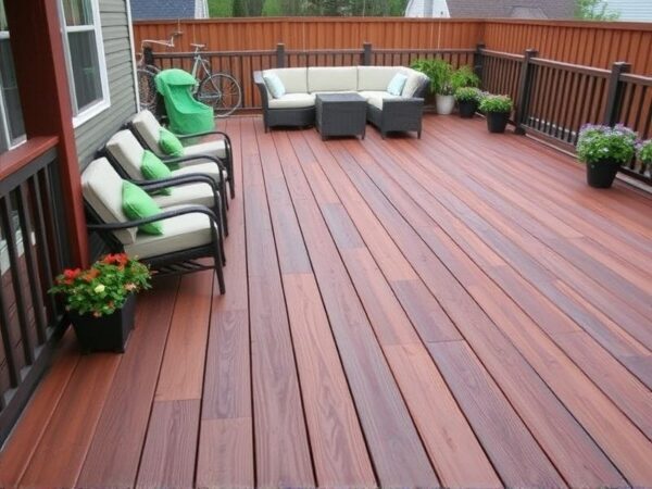 DuraShield Pro UV-Resistant Outdoor Decking: Weatherproof Luxury for Your Backyard