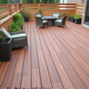 EcoShield Sustainable Outdoor Decking Solutions: Durable & Earth-Friendly Design