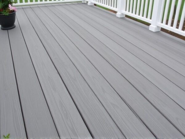 gray composite decking boards