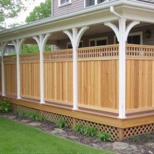 veranda fencing