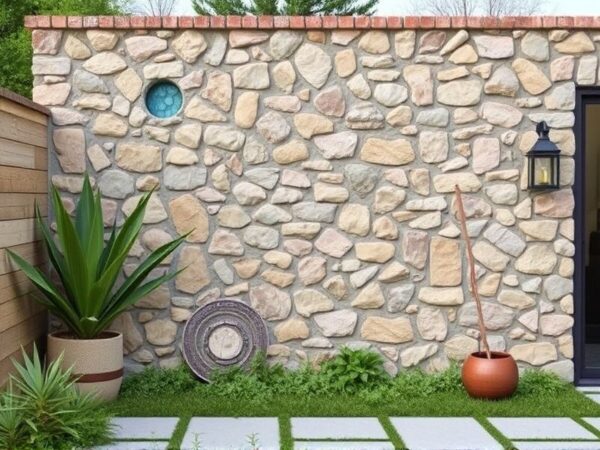 wall ideas outside