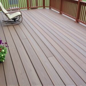 what is polyethylene versus composite decking