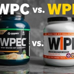 whey protein wpc vs wpi