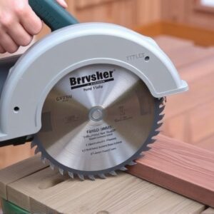 which saw blade is used for composite decking