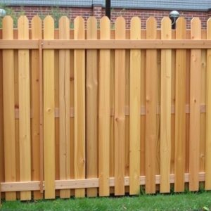 best wooden fence material