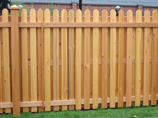 best wooden fence material