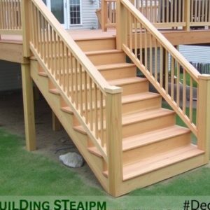Building Box Steps Deck: Modular Outdoor Staircase System for Elevated Decks