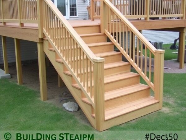 Building Box Steps Deck: Modular Outdoor Staircase System for Elevated Decks