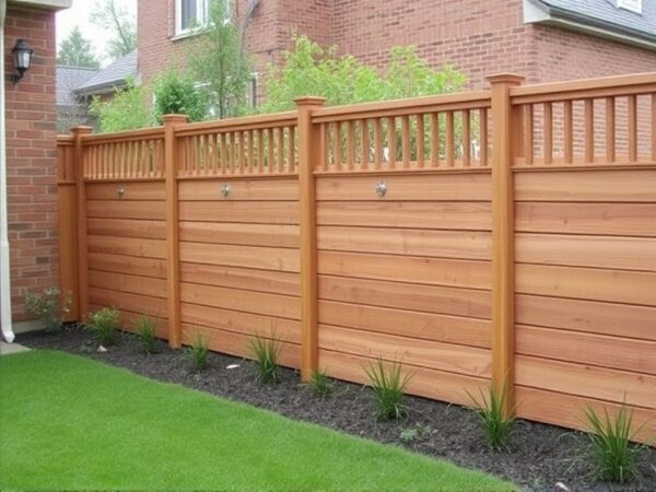 can composite decking be used for fencing