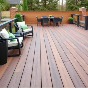 Durable Outdoor Composite Decking for Modern Living Spaces