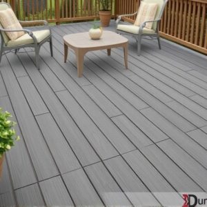 DuraDeck Premium Plastic Deck Tiles: Weather-Resistant Outdoor Flooring Solution