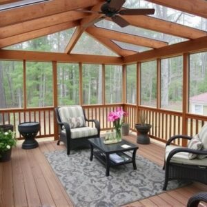 enclosed deck ideas