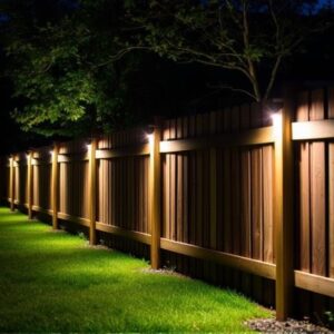 fence lighting