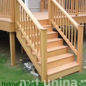 how to install stairs on a deck