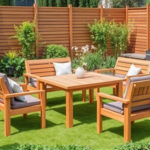 Stylish & Durable Composite Wood Garden Furniture for Modern Outdoor Living