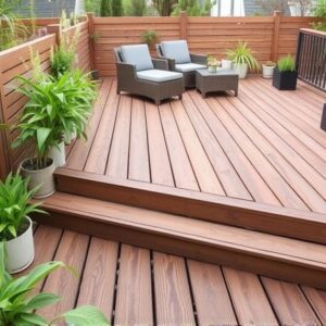 Sustainable WPC decking technology China