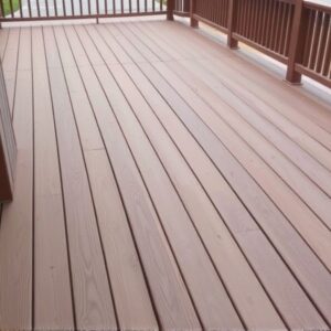 Waterproof WPC decking with quality assurance