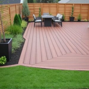 WPC Decking for Landscape