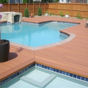 WPC Decking for Poolside